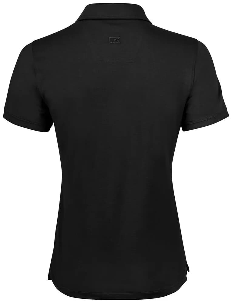 Oceanside Stretch Polo Ladies - Black
