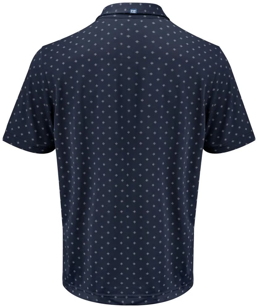 Virtue Polo Printed - Dark Navy