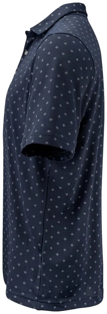Virtue Polo Printed - Dark Navy