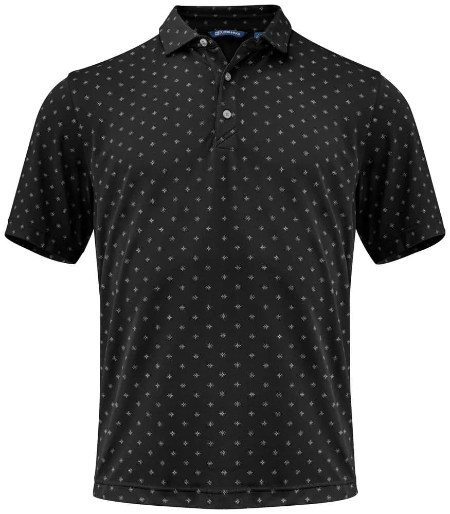 Virtue Polo Printed - Black