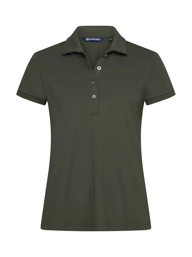 Virtue Polo Solid Women - Ivy Green