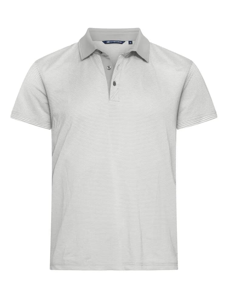 Virtue Polo Stripes Men - Silver