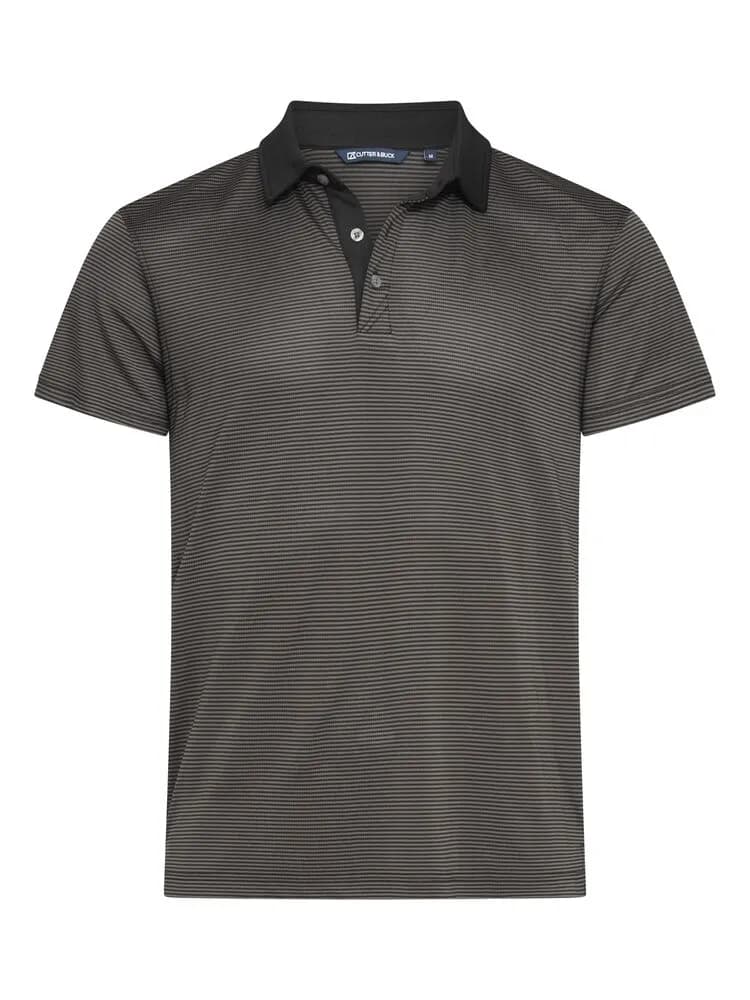 Virtue Polo Stripes Men - Black