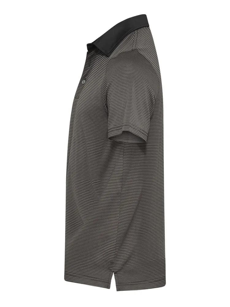 Virtue Polo Stripes Men - Black