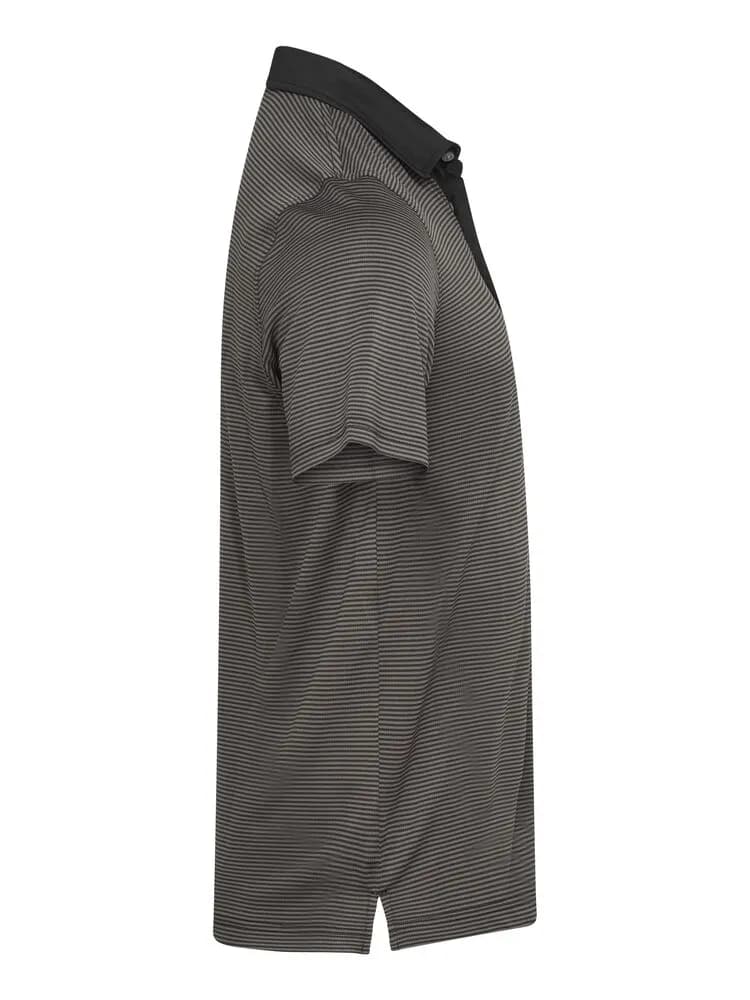 Virtue Polo Stripes Men - Black