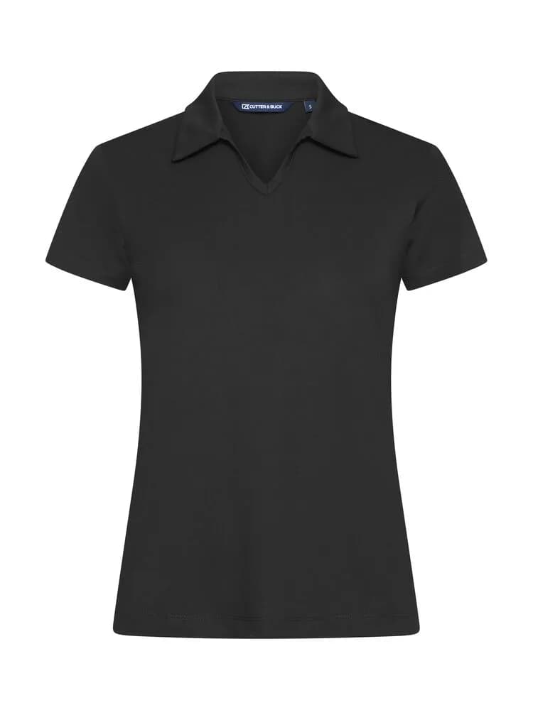 Virtue Polo V-neck Women - Black