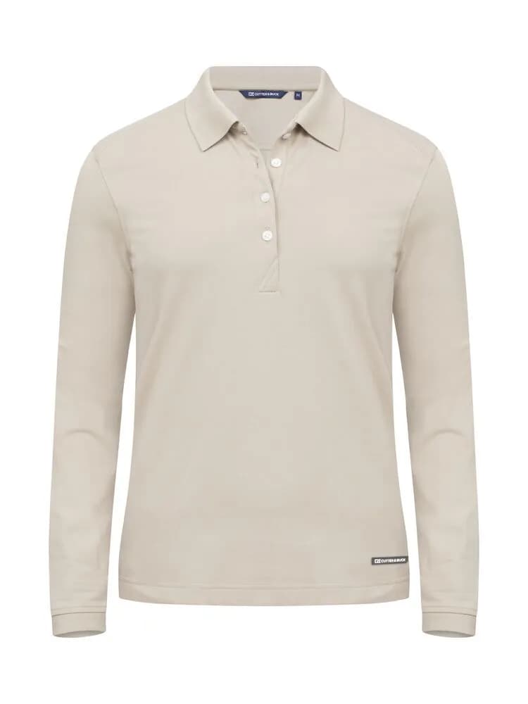 Advantage Polo Long Sleeve Women - Beige