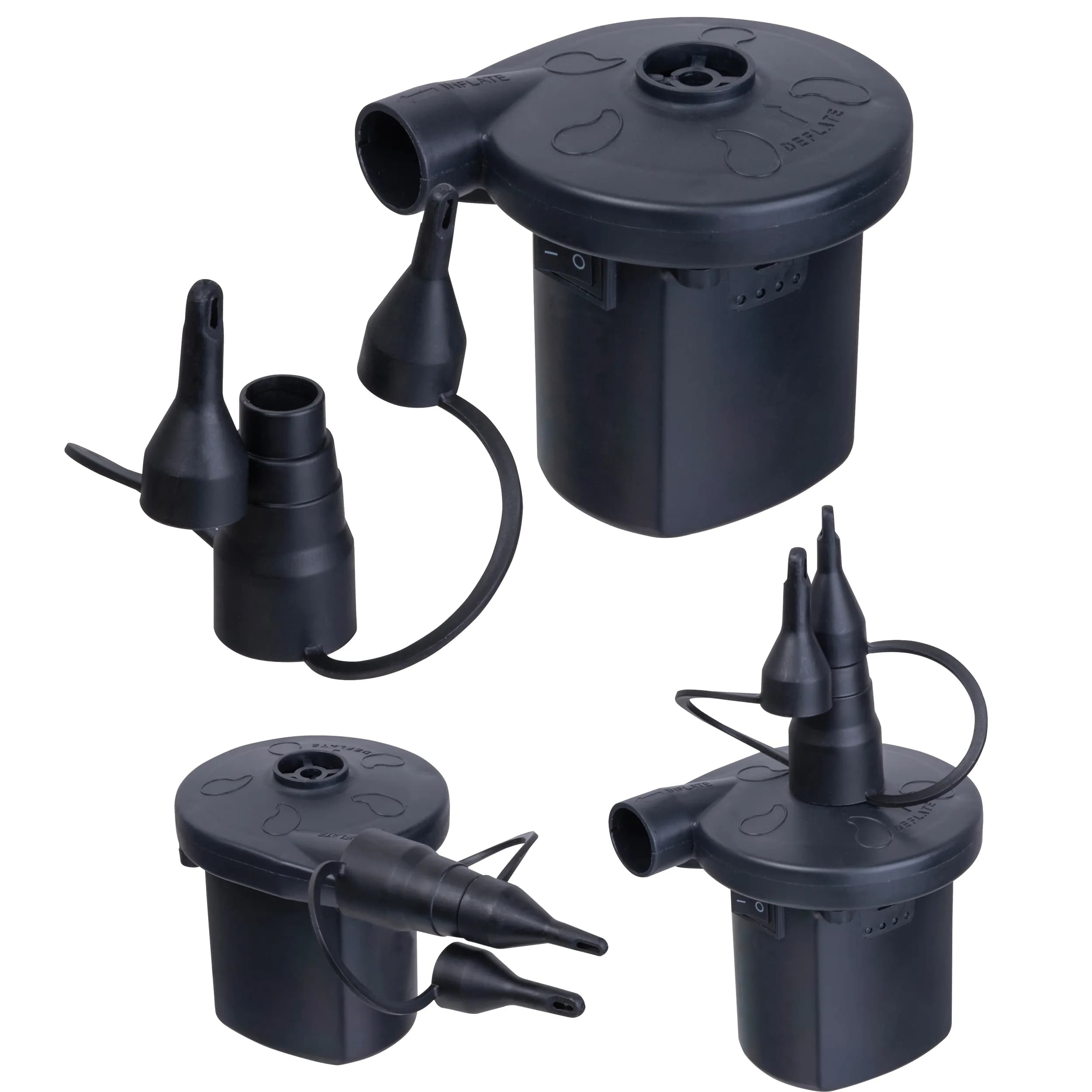 Aufladbare Elektropumpe STEFANIA - schwarz