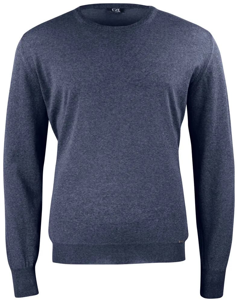 Kennewick Crewneck - Sea Blue Melange