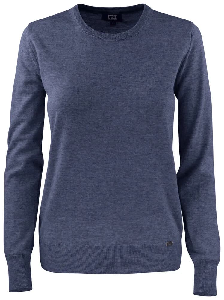 Kennewick Crewneck Ladies - Sea Blue Melange