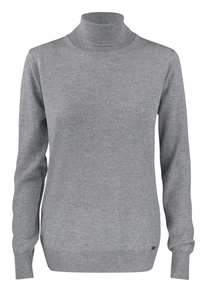 Kennewick Turtleneck Ladies - Grey Melange
