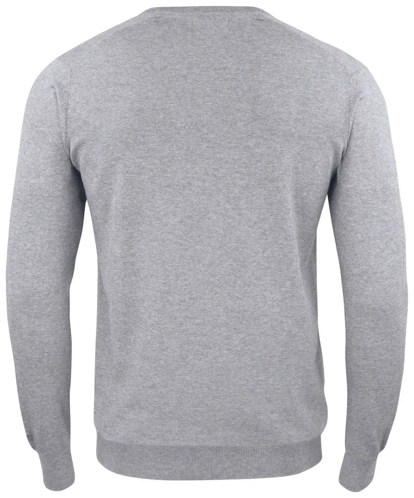 Oakville V-neck Men - Grey Melange
