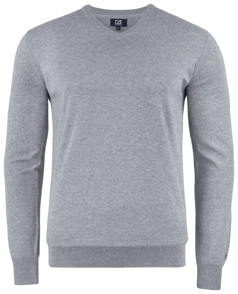 Oakville V-neck Men - Grey Melange