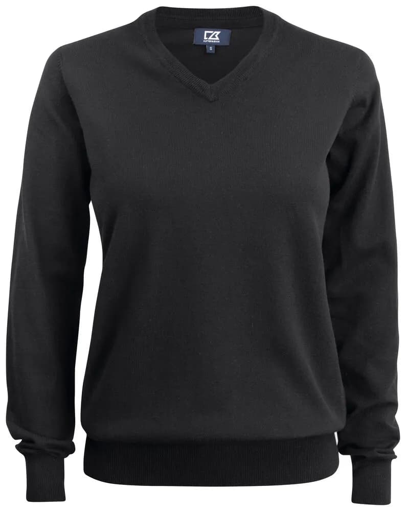 Oakville V-neck Ladies - Black