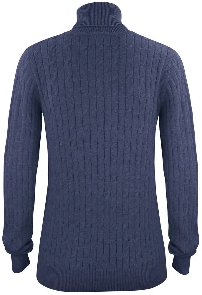 Blakely Rollerneck Ladies - Navy Melange