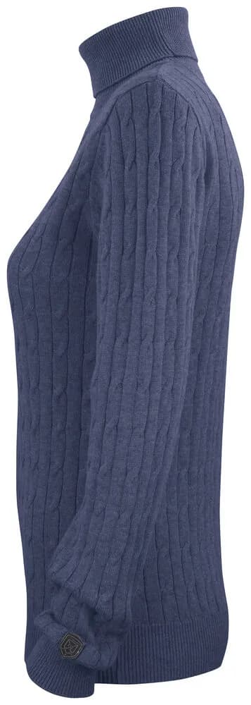 Blakely Rollerneck Ladies - Navy Melange