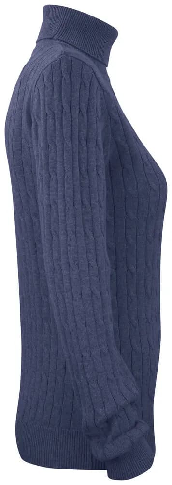 Blakely Rollerneck Ladies - Navy Melange