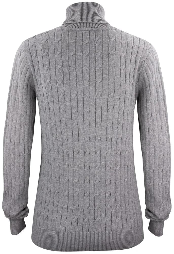 Blakely Rollerneck Ladies - Grey Melange