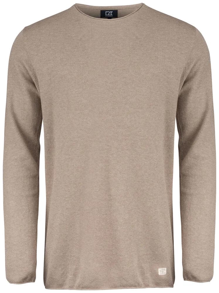 Carnation Sweater Men - Taupe Melange
