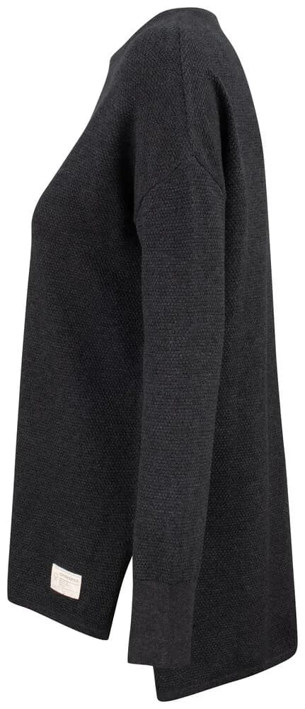 Carnation Sweater Ladies - Anthracite Melange