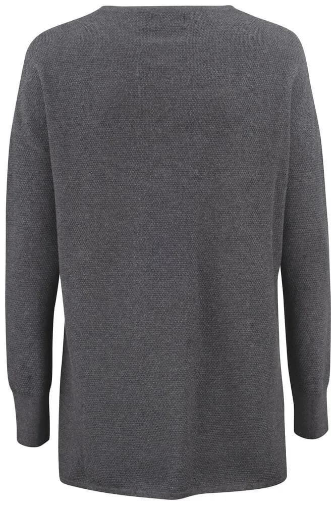 Carnation Sweater Ladies - Grey Melange
