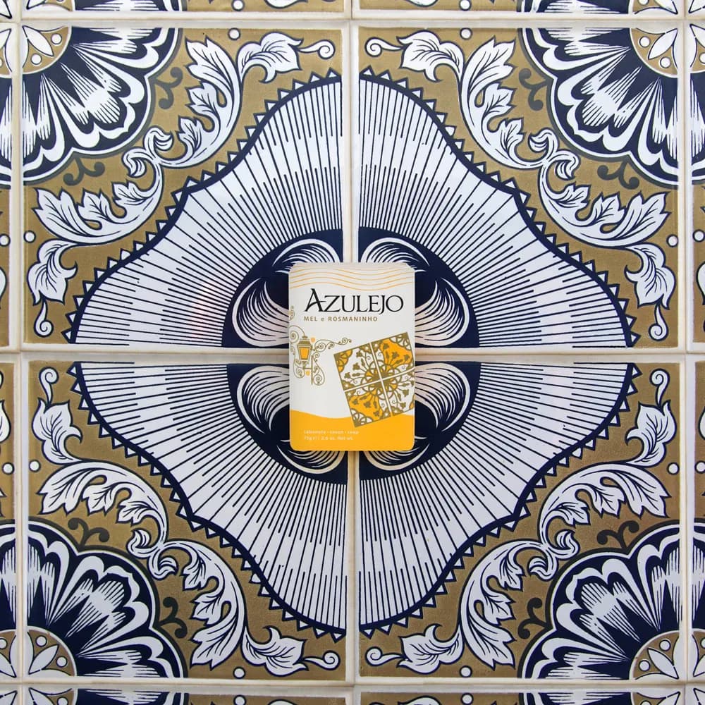 Seifen auf Basis von Pflanzenseife und angereichert mit Olivenöl (75 g) - LUSITANOS - Gelb