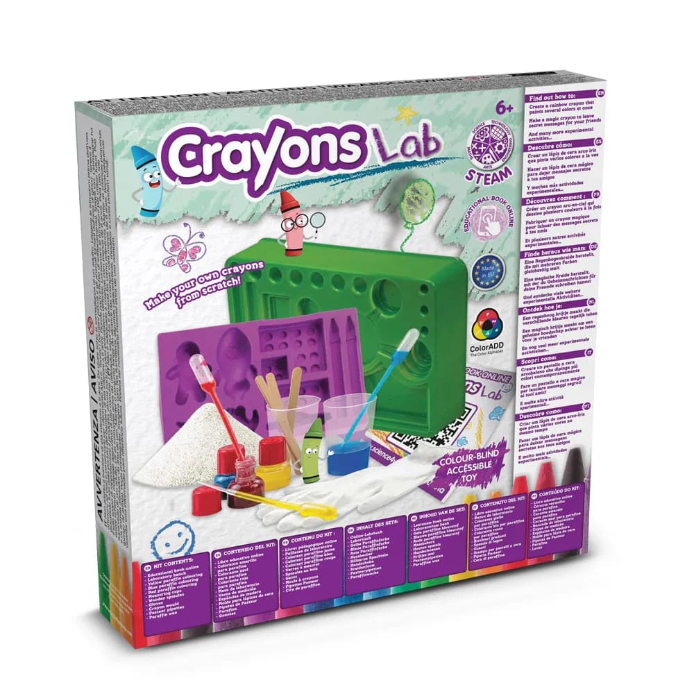 Lernspiel für Kinder - Crayon Factory Kit I - Gemischt