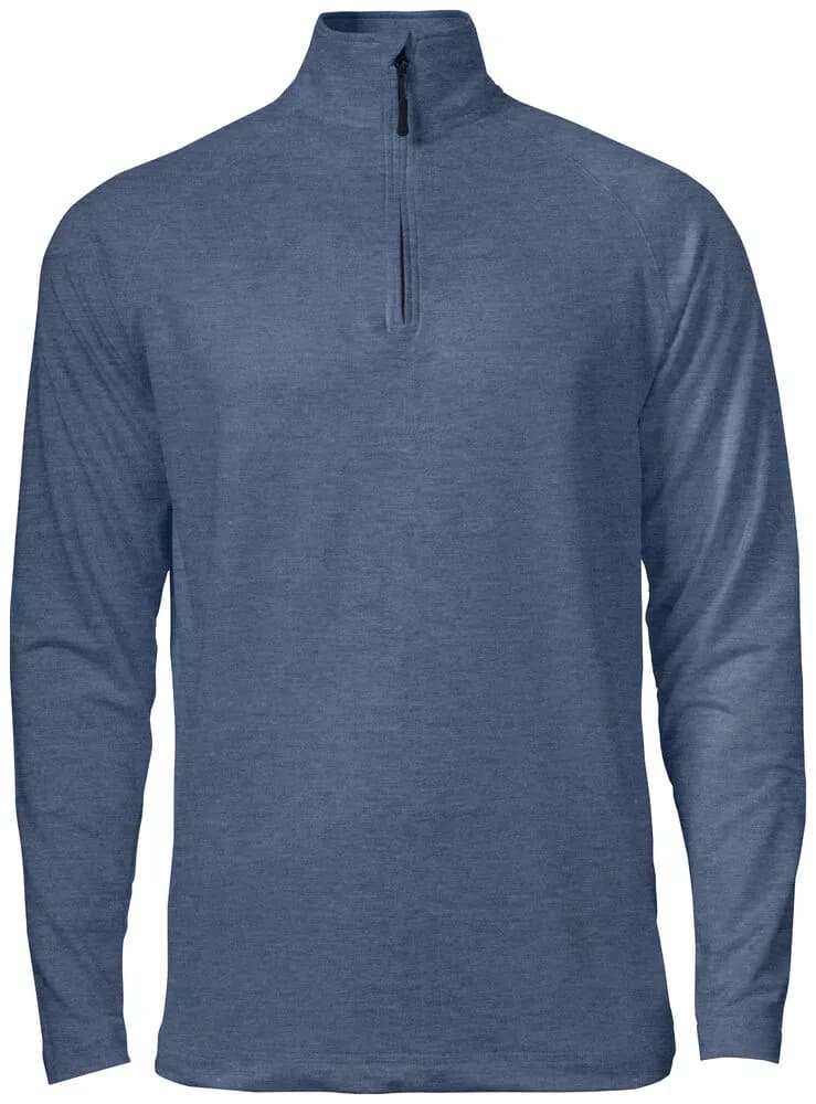 Coos Bay Half Zip Men´s - Slate Blue Melange