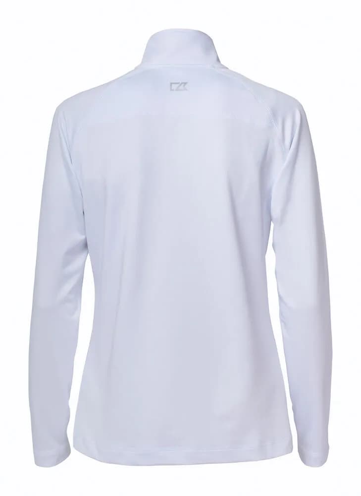 Coos Bay Half Zip Ladies - White
