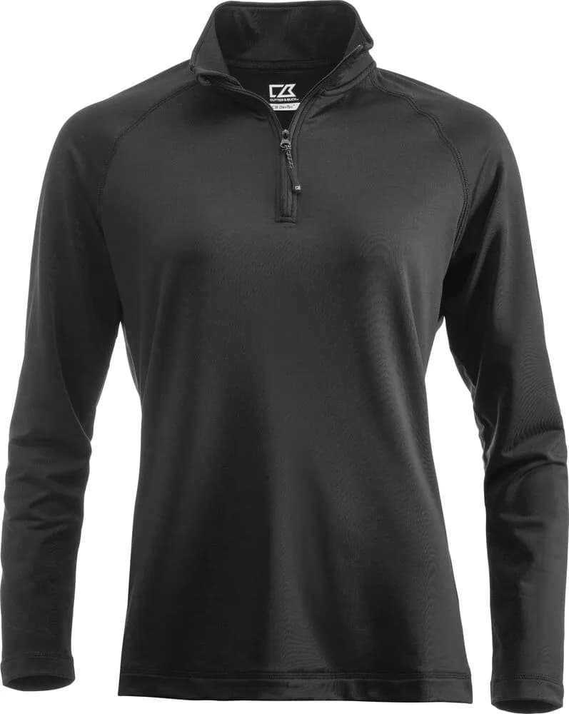 Coos Bay Half Zip Ladies - Black