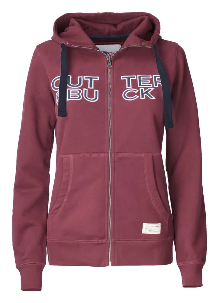 Twisp Hood FZ Ladies - Burgundy