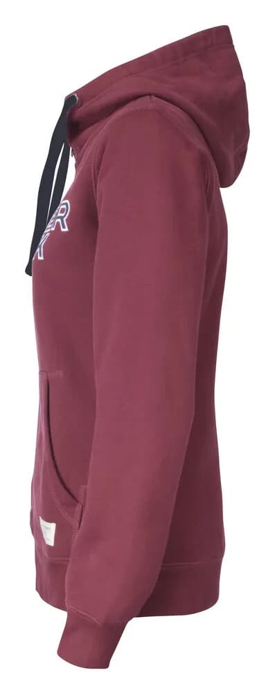 Twisp Hood FZ Ladies - Burgundy