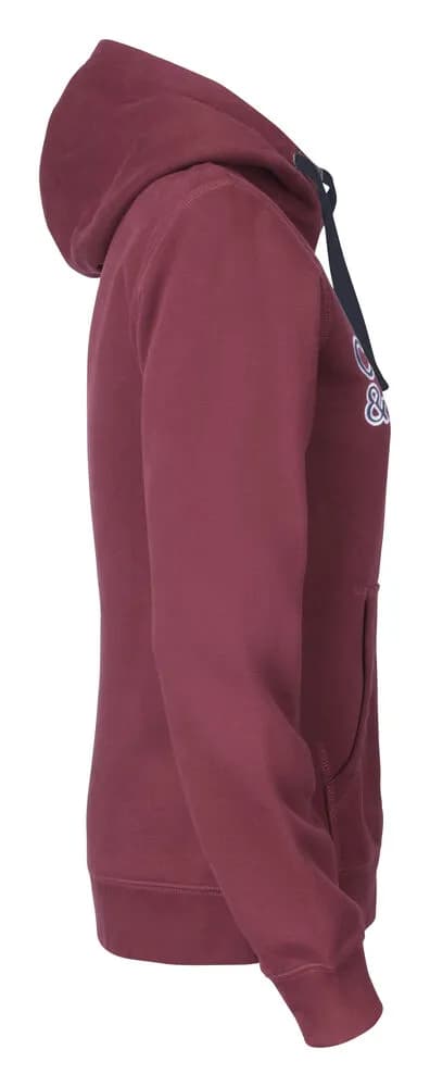 Twisp Hood FZ Ladies - Burgundy