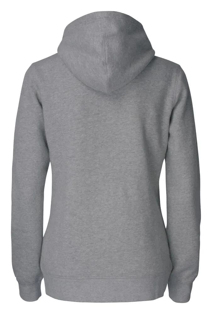 Twisp Hood FZ Ladies - Grey Melange