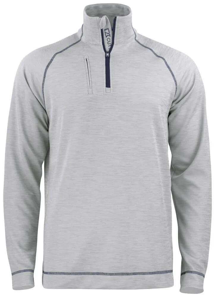 Chambers Half Zip - Grey Melange