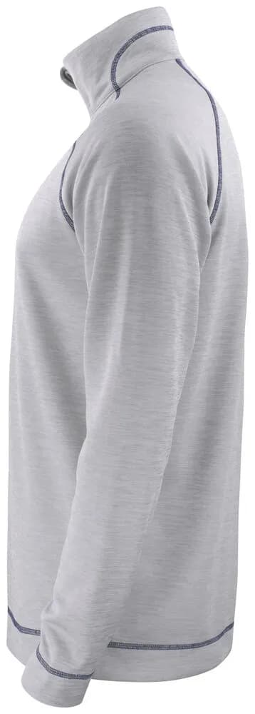 Chambers Half Zip - Grey Melange