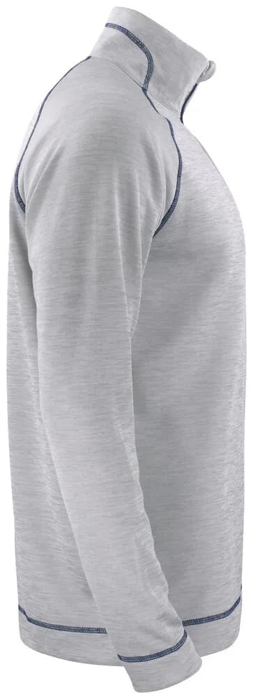 Chambers Half Zip - Grey Melange