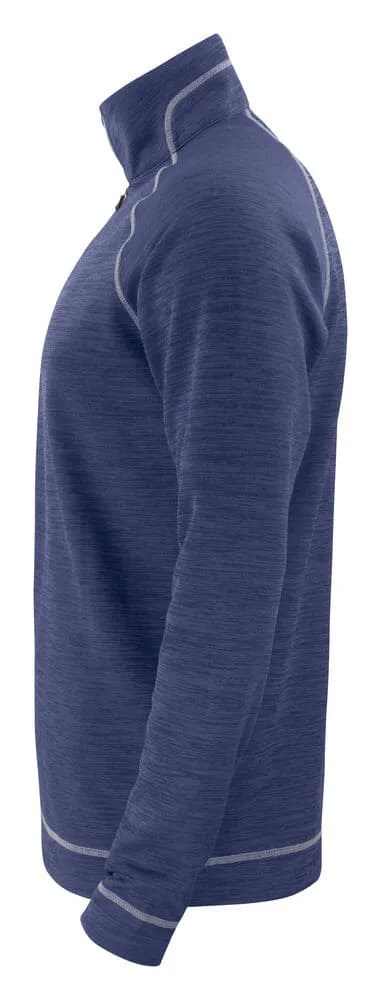 Chambers Half Zip - Denim Melange