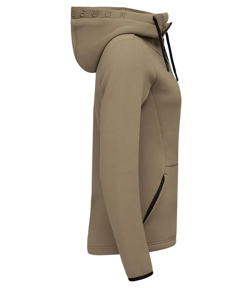 Pemberton Hood FZ Ladies - Khaki