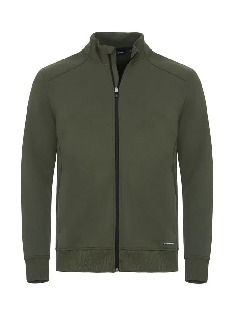 Pemberton Cardigan Full Zip Men - Ivy Green