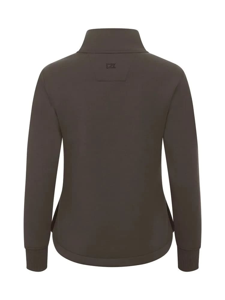 Pemberton Cardigan Full Zip Women - Dark Mocca