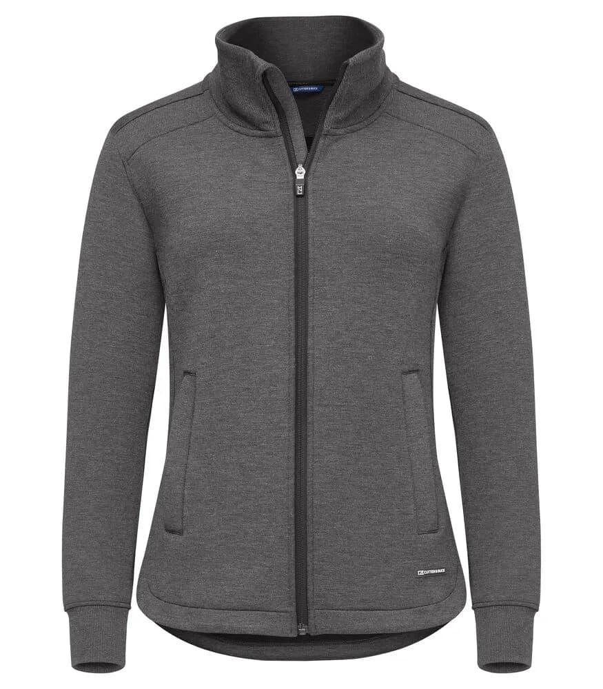 Pemberton Cardigan Full Zip Women - Anthracite Melange