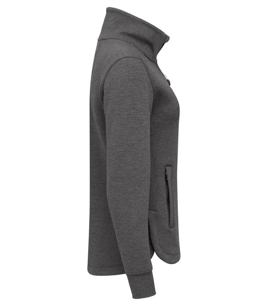 Pemberton Cardigan Full Zip Women - Anthracite Melange