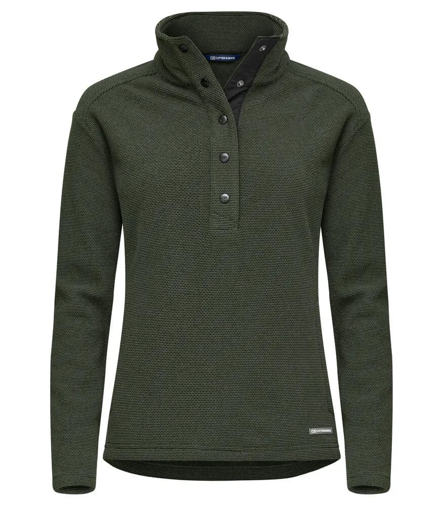 Hunts Point Fleece Women - Ivy Green
