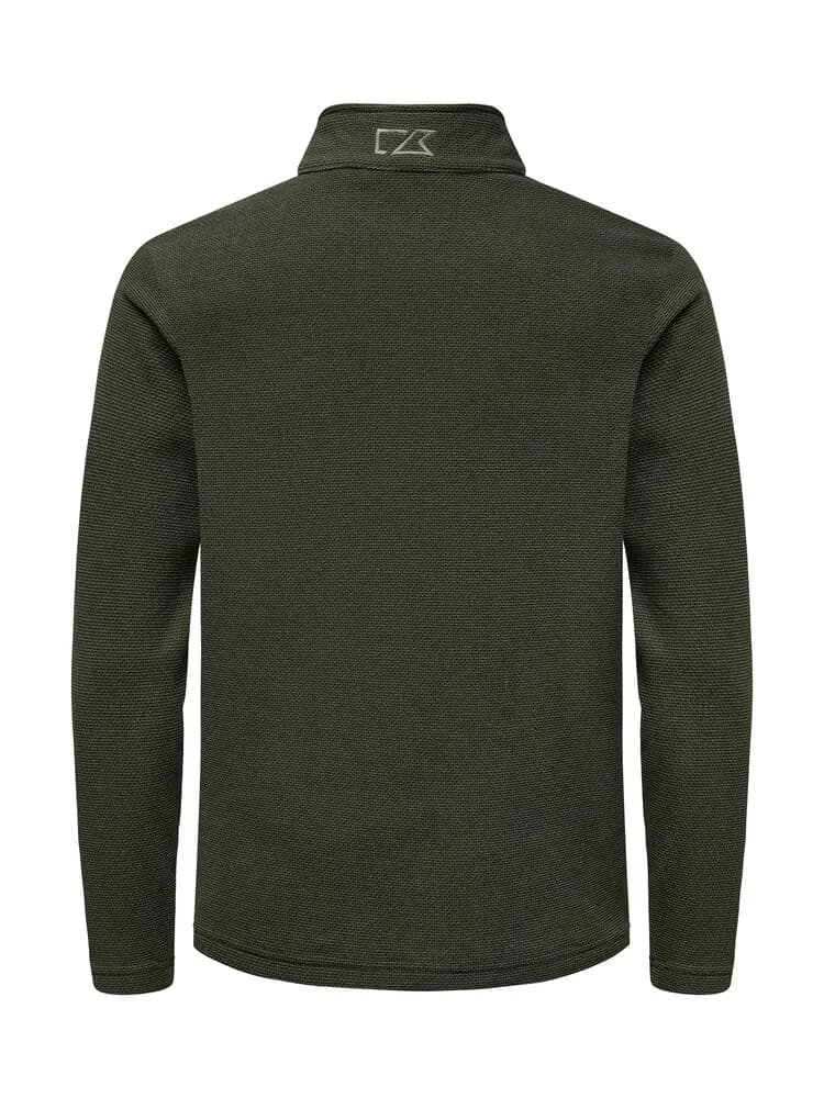 Hunts Point Flecce Full Zip Men - Ivy Green