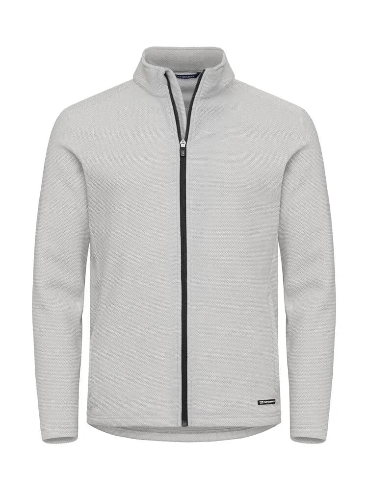 Hunts Point Flecce Full Zip Men - Silver