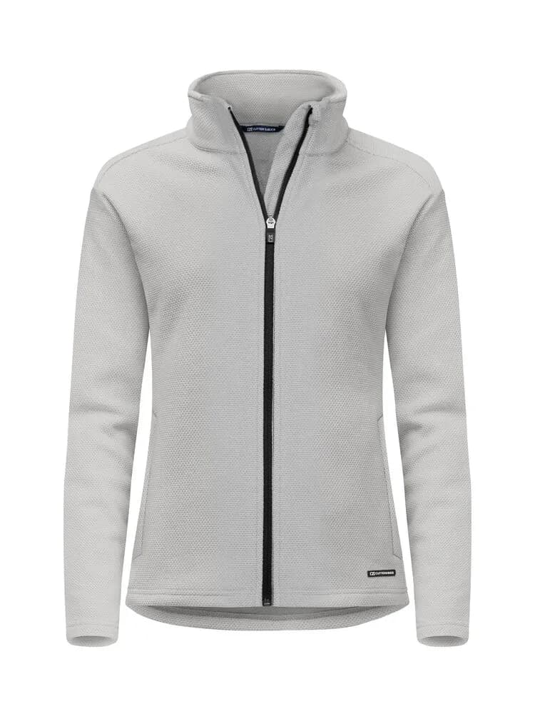 Hunts Point Flecce Full Zip Women - Silver