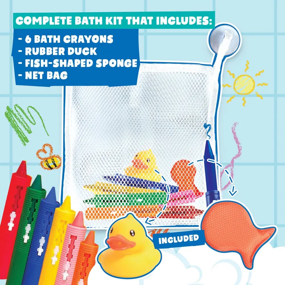 Lernspielzeug für Kinder - BATH CRAYONS - Gemischt