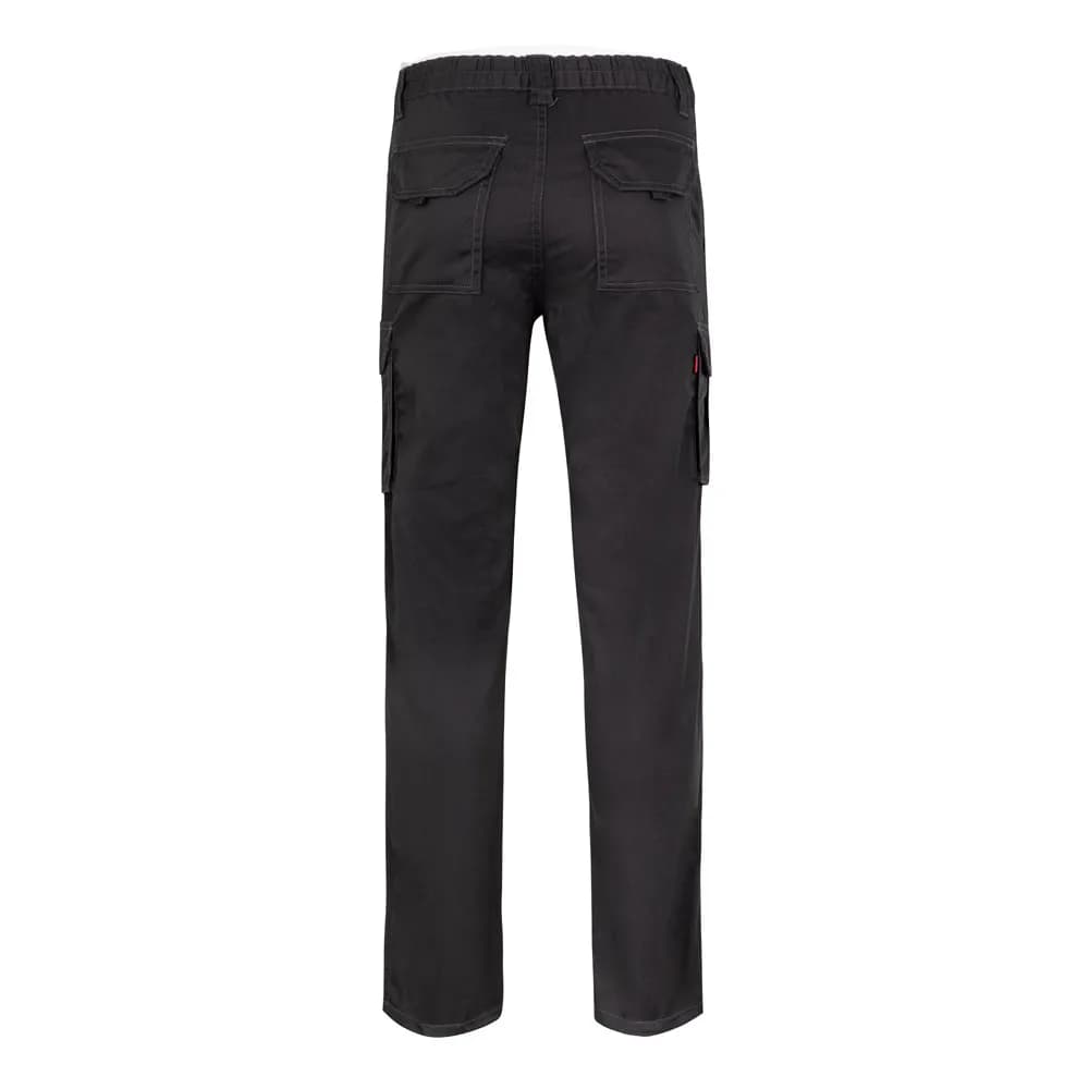 Multi-Pocket-Stretchhose (240 g/m²) aus Baumwolle (46 %), EME (38 %) und Polyester (16 %) - VL LUGH - Schwarz