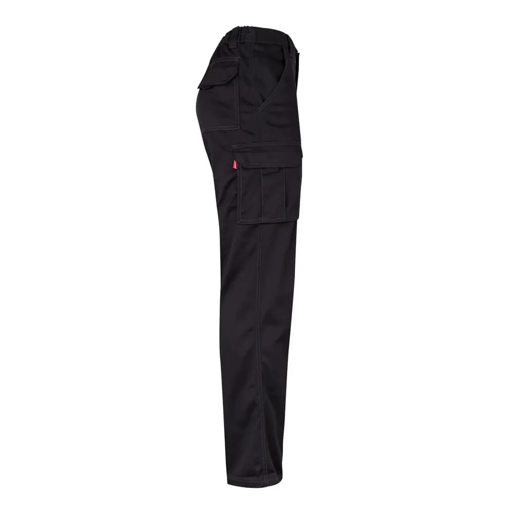 Multitaschen-Stretchhose (290 g/m²) aus Baumwolle (46 %), EME (38 %) und Polyester (16 %) - VL PAN - Schwarz